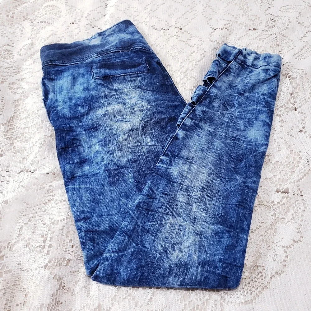 💙BONGO💙 tie-dye skinny Jeans w/cutout 🤍Size 3 *Y2K